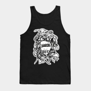 angry feminist bitch Tank Top